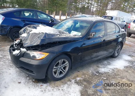 2008 BMW 328Xi from USA, damaged, VIN WBAVC93538K037999